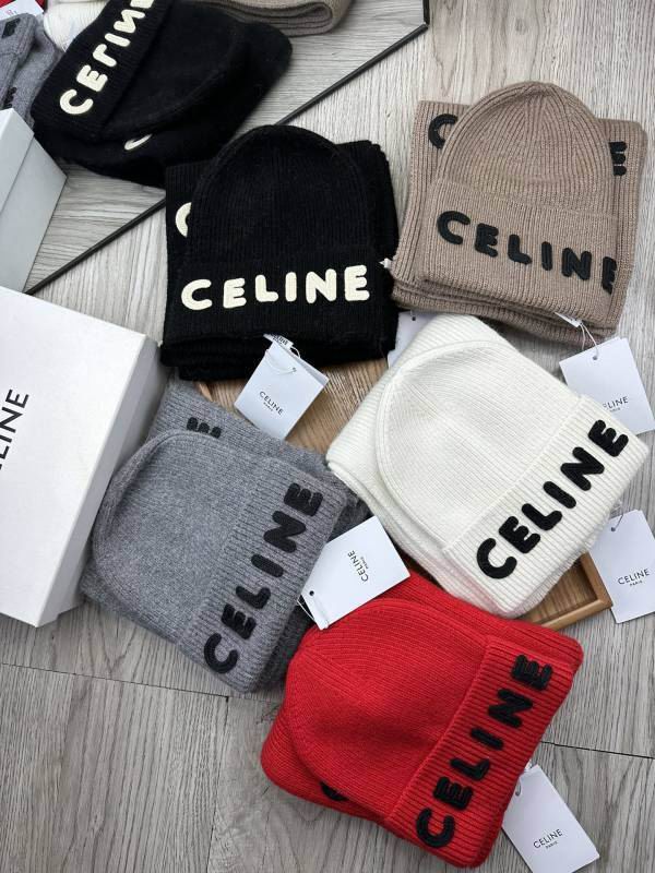 Celine Scarf Hat hm08